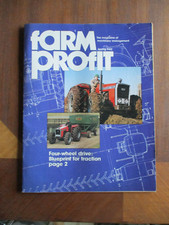Usado, Vintage 1982 Farm Profit Massey Ferguson 4Wd Trator Mag/Brochura comprar usado  Enviando para Brazil