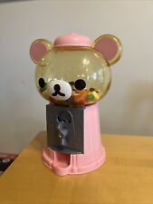 Banco dispensador de juguete Bear Pink Kawaii raro San-x Rilakkuma Korilakkuma Gumball segunda mano  Embacar hacia Argentina