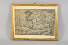 Q05K77- akwaforta Jacob I Savery (ok.1565-1602/03) polowanie na jelenie na bagnie 1602 na sprzedaż  Wysyłka do Poland