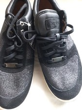 Womens black glitter for sale  GLASGOW