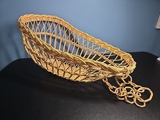 Vintage handcrafted wicker for sale  Purcellville