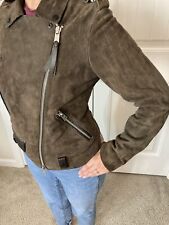 Allsaints brown suede for sale  Murfreesboro