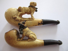 Two antique meerschaum for sale  SEAFORD