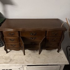 Organizador de joias vintage grande caixa de armazenamento de madeira 10 camadas  comprar usado  Enviando para Brazil