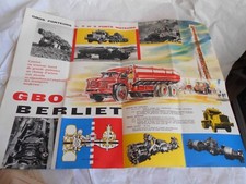 Gbo berliet catalogue d'occasion  Bais