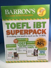 Toefl ibt superpack d'occasion  Expédié en Belgium