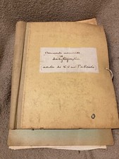 Handwritten and typed d'occasion  Expédié en Belgium