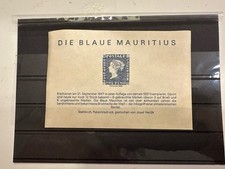 Blaue mauritius faksimila gebraucht kaufen  München