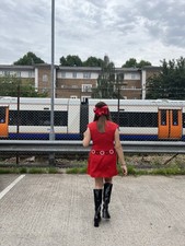 1960s red dress for sale  ENFIELD