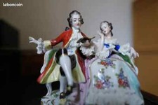 Biscuit peint personnage d'occasion  Aix-en-Othe