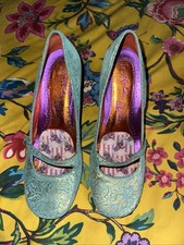 Irregular choice turquoise for sale  SOLIHULL