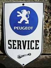 Plaque émaillée peugeot d'occasion  Le Mesnil-Saint-Denis