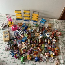 Zuru Mini Marcas Lote Juguetes de Limpieza de Alimentos Carrito de Compras Estantes 120+ Artículos BC segunda mano  Embacar hacia Mexico