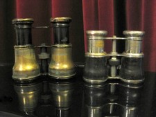 Antique binoculars brown for sale  UK