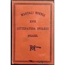 Letteratura inglese solazzi usato  Alessandria