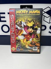Mickey Mania Timeless Adventure (Sega Genesis) Novo Na Caixa com POSTER & REG comprar usado  Enviando para Brazil