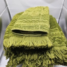 Conjunto de 3 toalhas decoradoras vintage moda mansão franja verde abacate jacquard comprar usado Conjunto de 3 toalhas decoradoras vintage moda mansão franja verde abacate jacquard comprar usado  Enviando para Brazil