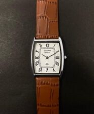 Vintage Seiko Slim Tonneau Tank Relógio Masculino de Quartzo - (FRETE GRÁTIS) comprar usado  Enviando para Brazil