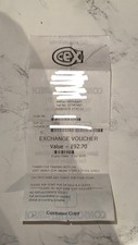 Cex voucher value for sale  HATFIELD