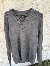 Pull gris col d'occasion  Montendre