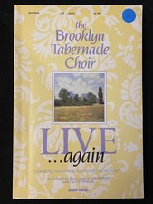 LIVE..AGAIN Livro Coral/Livro de Canções~Coro do Tabernáculo Brooklyn~Prato~1990 comprar usado LIVE..AGAIN Livro Coral/Livro de Canções~Coro do Tabernáculo Brooklyn~Prato~1990 comprar usado  Enviando para Brazil