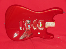 Corpo Fender 2004 EUA vermelho metálico American Stratocaster, usado comprar usado  Enviando para Brazil