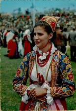20402v cartolina costumi usato  Oliveto Lario