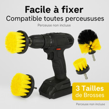 Kit brosse perceuse d'occasion  Castanet-Tolosan