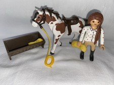 Playmobil femme cavalière d'occasion  Gelles