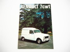 Renault 7 CWT Van Pickup Prospekt Brochure 1975 comprar usado Renault 7 CWT Van Pickup Prospekt Brochure 1975 comprar usado  Enviando para Brazil
