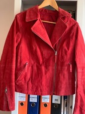 Tcm velourlederjacke bikerjack gebraucht kaufen  Hamburg