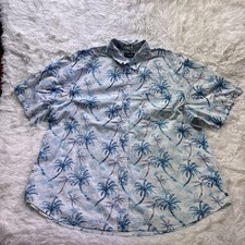 Camisa masculina Chaps 3XLT manga curta havaiana com botões Chap’s XXXL palmeiras comprar usado  Enviando para Brazil