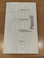 Giovanni pascoli poeti usato  Pieve di Cento