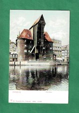 AK Danzig ( polski.: Gdańsk) --Krantor (polski: Brama Zuraw) --Totale (K) na sprzedaż  Wysyłka do Poland