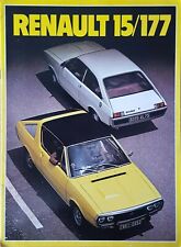Depliant renault 177 usato  Roma