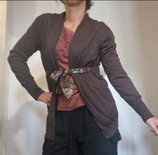 Cardigan 100 lana usato  Villachiara