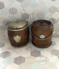Epns wooden biscuit for sale  WHITSTABLE