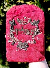 Antique jewish velvet for sale  LEEK