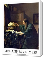 Obraz 50x70cm design The Astronomer, Vermeer Vintage do Salonu na sprzedaż  PL