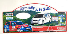 Ancienne plaque rallye d'occasion  Giromagny