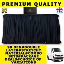 VW VOLKSWAGEN TRANSPORTER T5 T6 T6.1 CORTINAS BLACKOUT CORTINA PRETA PARA CAMPERVAN comprar usado  Enviando para Brazil
