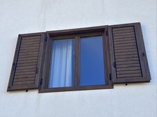 Finestra pvc noce usato  Trento