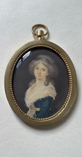 Miniature portrait dame d'occasion Miniature portrait dame d'occasion  Caen