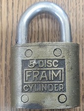 Disc fraim cylinder for sale  Canfield