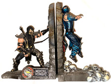 Mortal Kombat 9 Kollector's Ed Scorpion Sub-Zero Bookends Estátua SEM Ponta de Lança comprar usado  Enviando para Brazil
