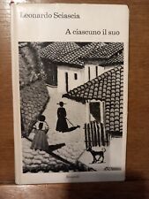 Leonardo sciascia ciascuno usato  Roma
