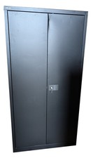 Bisley black cupboard for sale  NORTHAMPTON