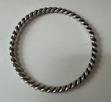 Jonc torsadé argent d'occasion Jonc torsadé argent d'occasion  Nantes-