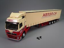 AS447 ELIGOR LBS 1/43 1:43 VOLVO FH12 SEMI TAUTLINER HERBRICH REF 113879 comprar usado  Enviando para Brazil