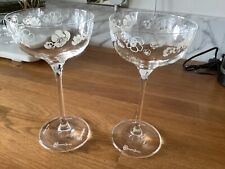 vintage champagne glasses for sale  SUNDERLAND